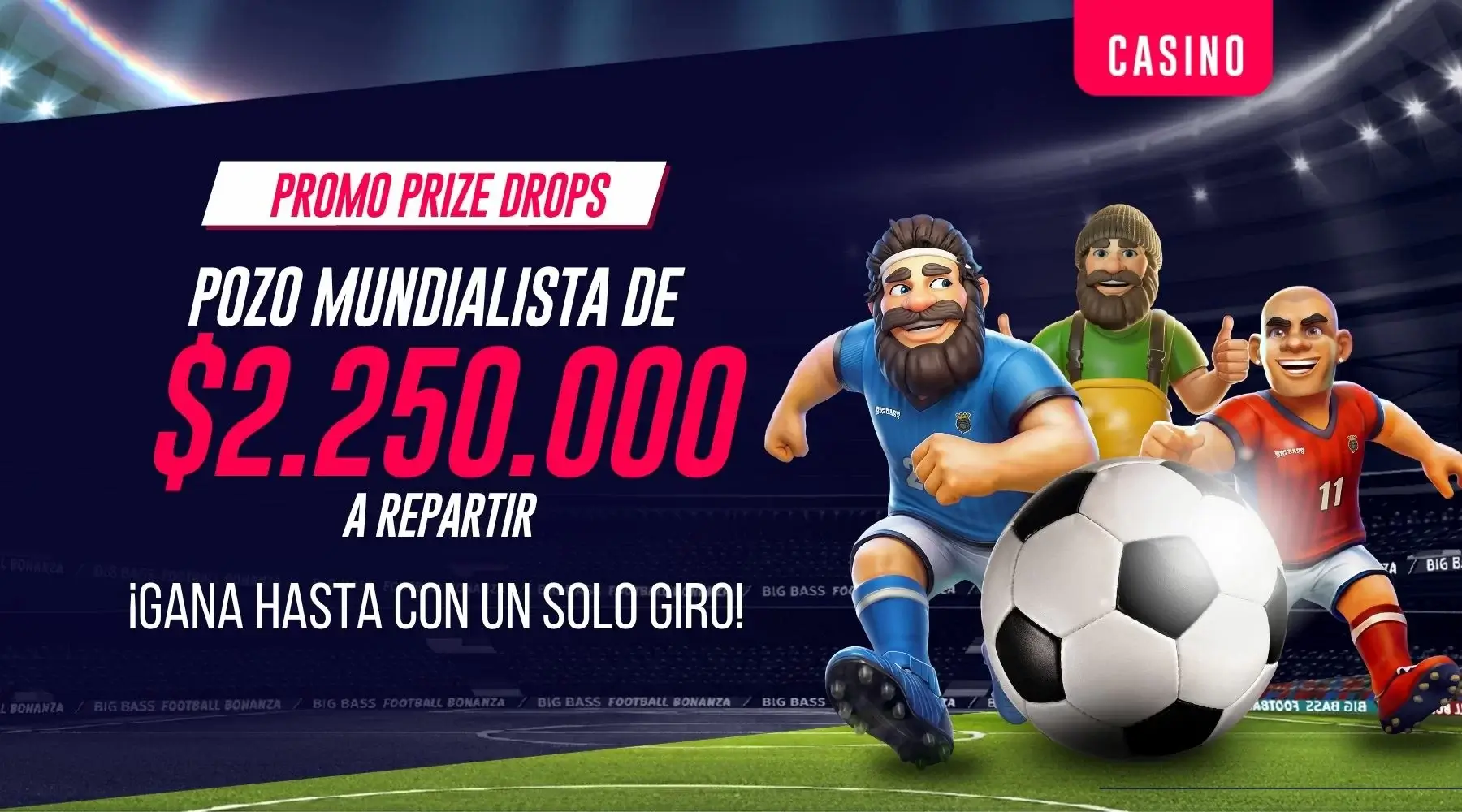 Cinco ruletas diarias por día