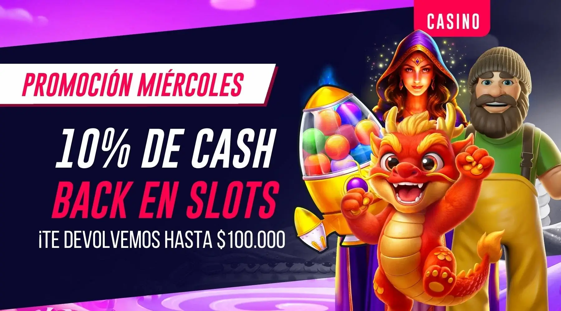 Reembolso del 10% los miércoles